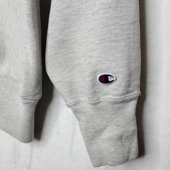 Vintage 90s NYU Champion Reverse Weave Sweatshirt Size Medium - Picture 4 of 10